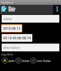 topodroid page calibration 1